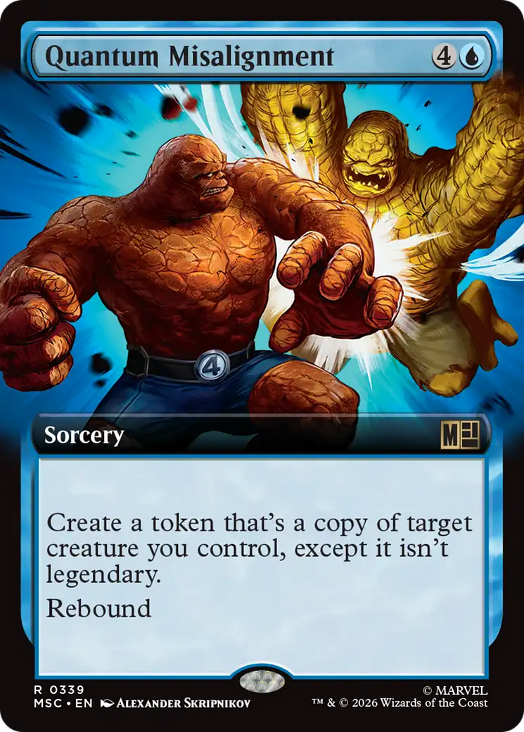 Quantum Misalignment (Extended Art) [Marvel Super Heroes Commander] | Lots Moore NSW