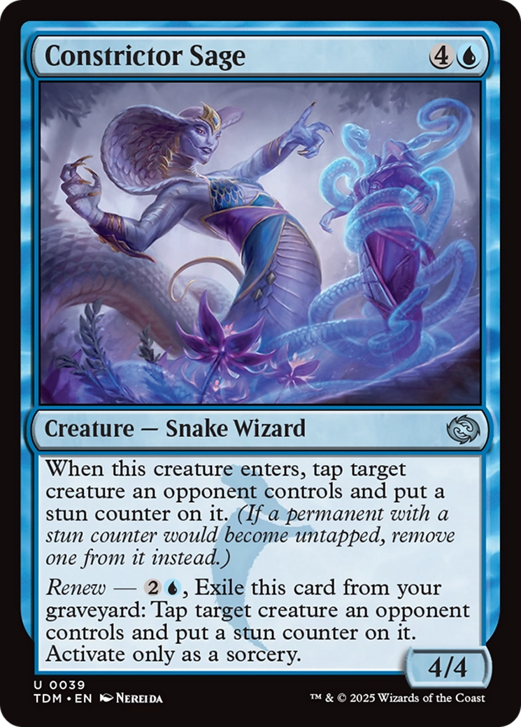 Constrictor Sage [Tarkir: Dragonstorm] | Lots Moore NSW