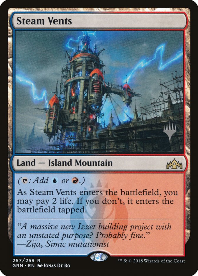 Steam Vents (Promo Pack) [Guilds of Ravnica Promos] | Lots Moore NSW