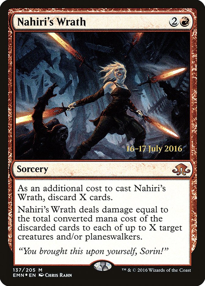 Nahiri's Wrath (Prerelease) [Eldritch Moon Promos] | Lots Moore NSW