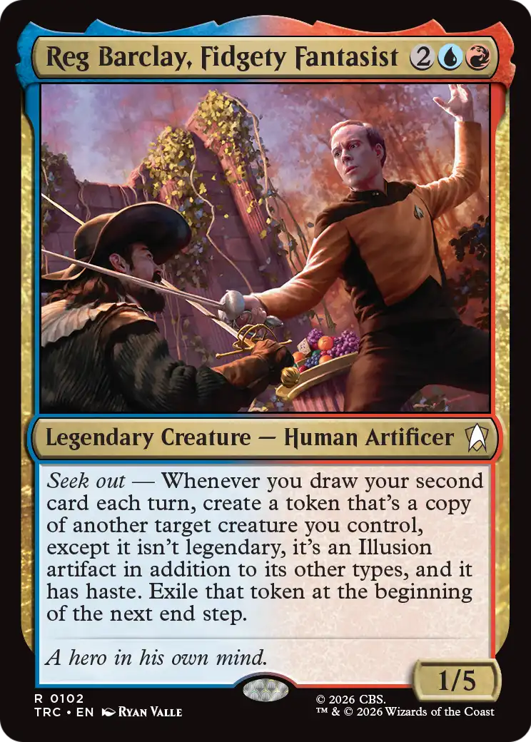 Reg Barclay, Fidgety Fantasist [Star Trek Commander] | Lots Moore NSW