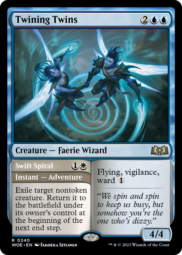 Twining Twins // Swift Spiral [Wilds of Eldraine] | Lots Moore NSW
