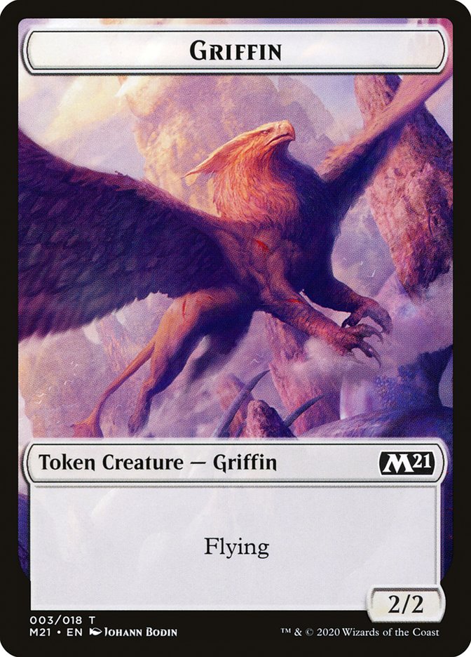 Angel // Griffin Double-Sided Token [Core Set 2021 Tokens] | Lots Moore NSW