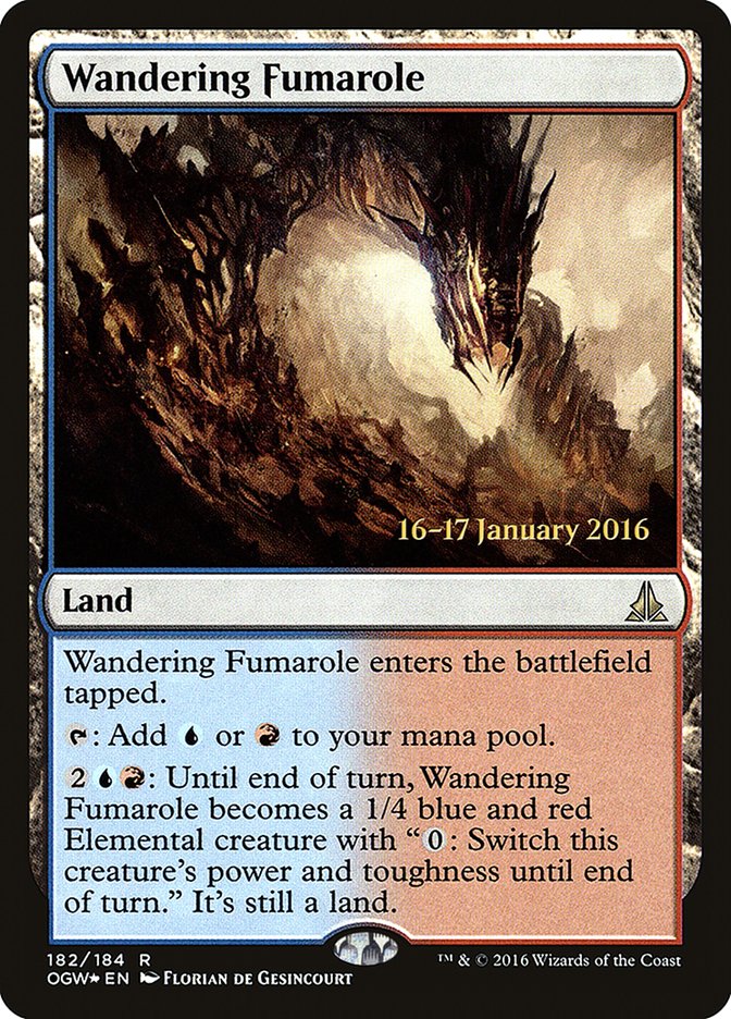 Wandering Fumarole [Oath of the Gatewatch Prerelease Promos] | Lots Moore NSW