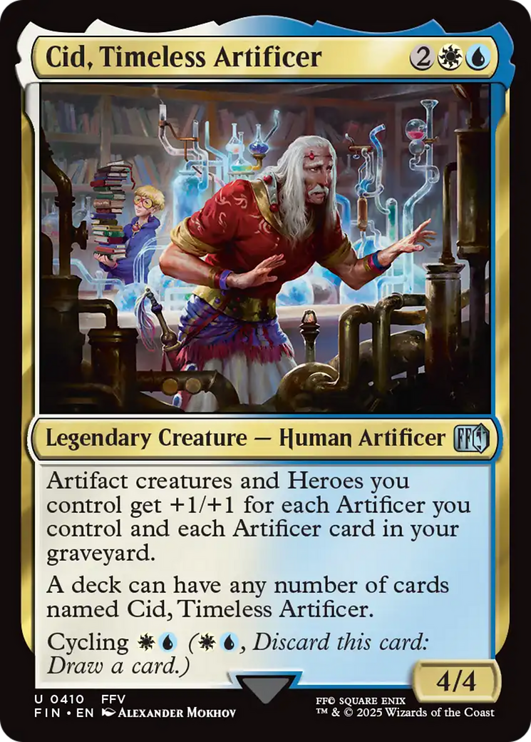 Cid, Timeless Artificer (0410) [FINAL FANTASY] | Lots Moore NSW
