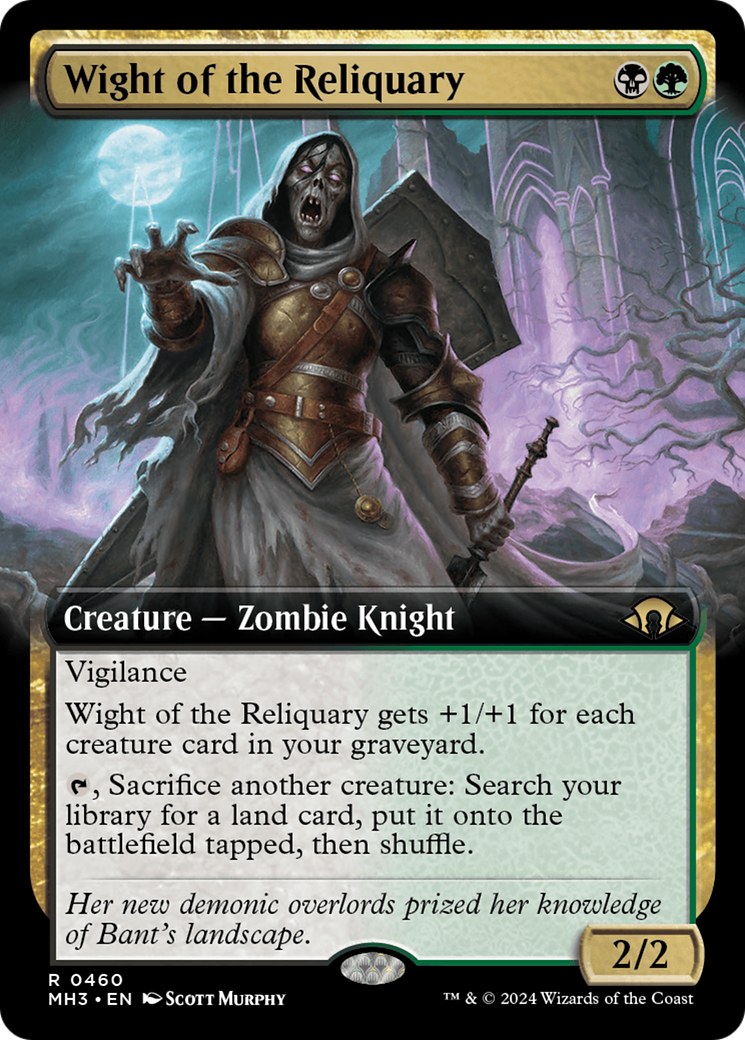 Wight of the Reliquary (Extended Art) [Modern Horizons 3] | Lots Moore NSW