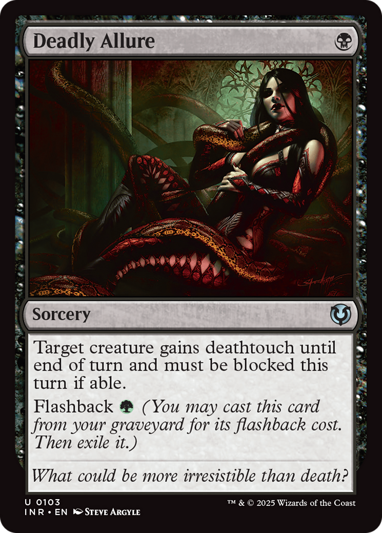 Deadly Allure [Innistrad Remastered] | Lots Moore NSW