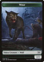 Copy // Wolf Double-Sided Token [Double Masters Tokens] | Lots Moore NSW