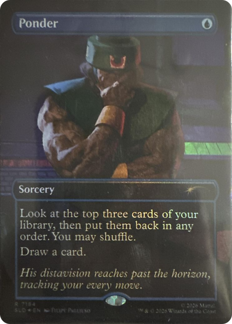 Ponder (7184) [Secret Lair Drop Series] | Lots Moore NSW