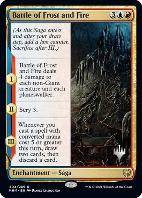 Battle of Frost and Fire (Promo Pack) [Kaldheim Promos] | Lots Moore NSW