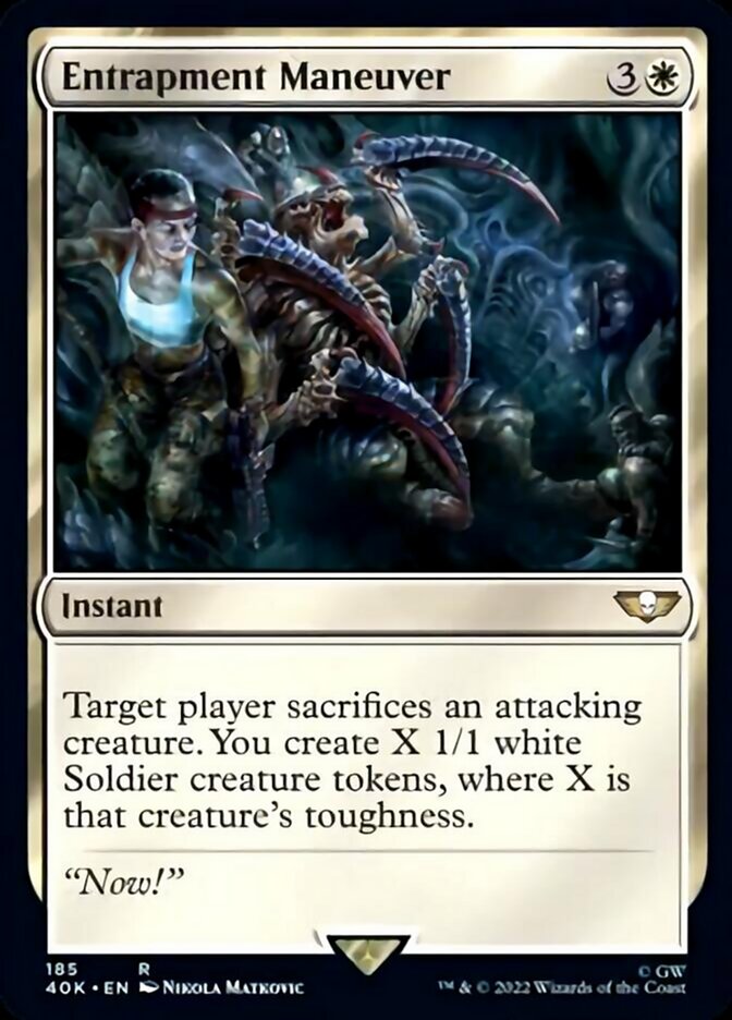 Entrapment Maneuver (Surge Foil) [Warhammer 40,000] | Lots Moore NSW