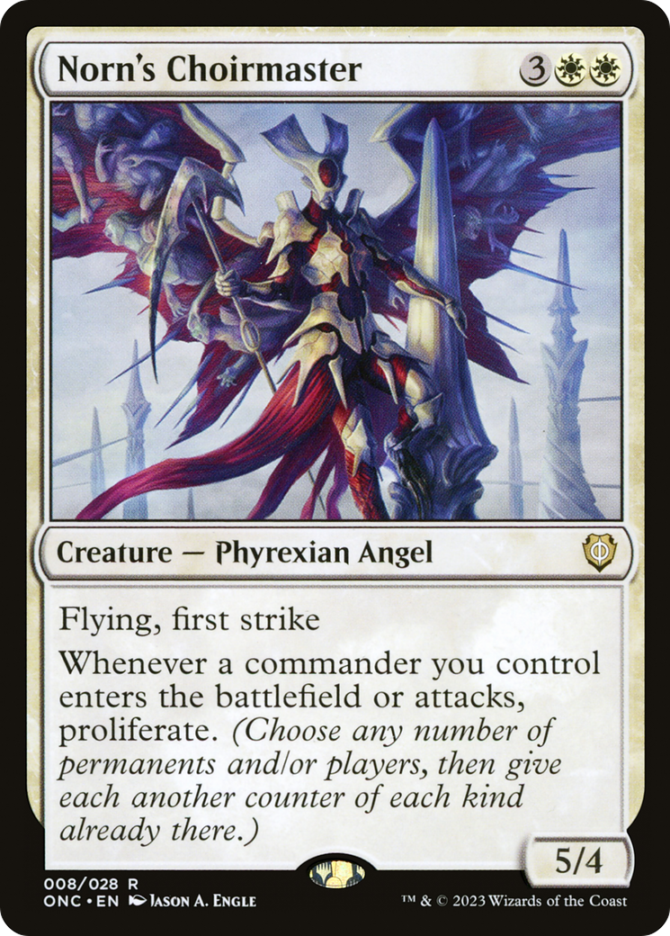 Norn's Choirmaster [Phyrexia: All Will Be One Commander] | Lots Moore NSW