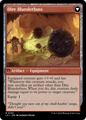 Dire Flail // Dire Blunderbuss [The Lost Caverns of Ixalan Prerelease Cards] | Lots Moore NSW