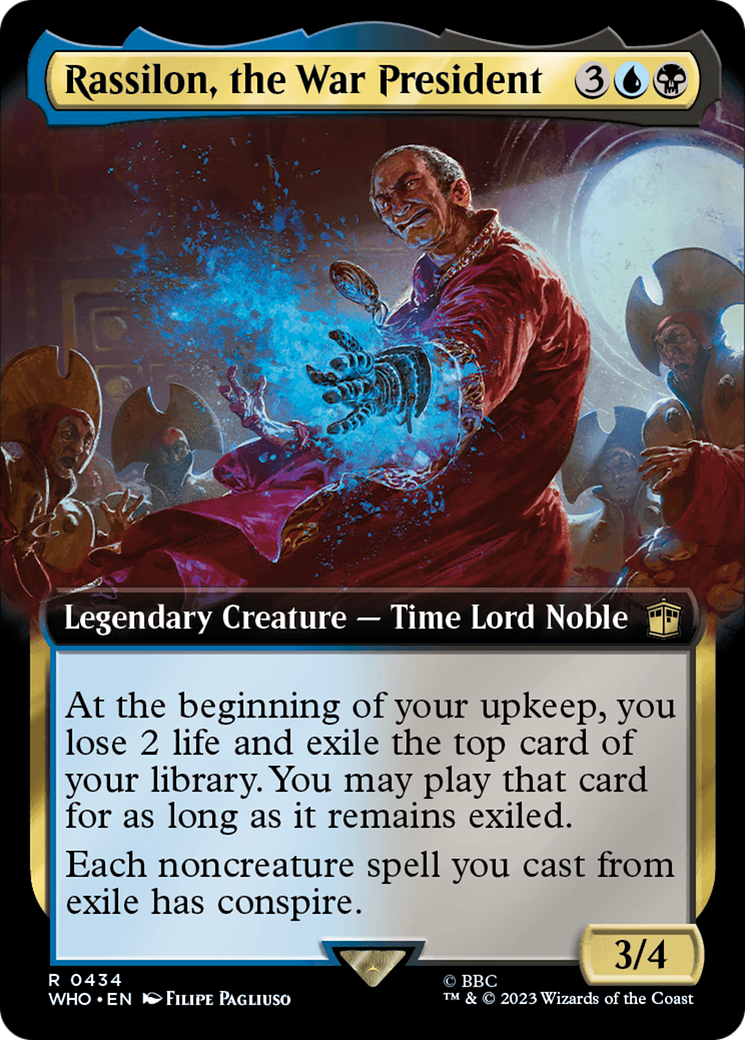 Rassilon, the War President (Extended Art) [Doctor Who] | Lots Moore NSW