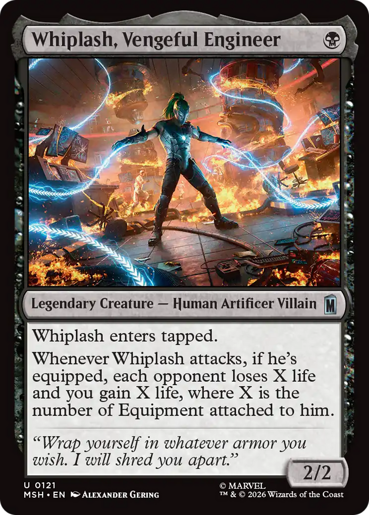 Whiplash, Vengeful Engineer [Marvel Super Heroes] | Lots Moore NSW