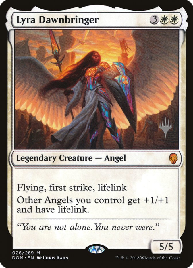 Lyra Dawnbringer (Promo Pack) [Dominaria Promos] | Lots Moore NSW