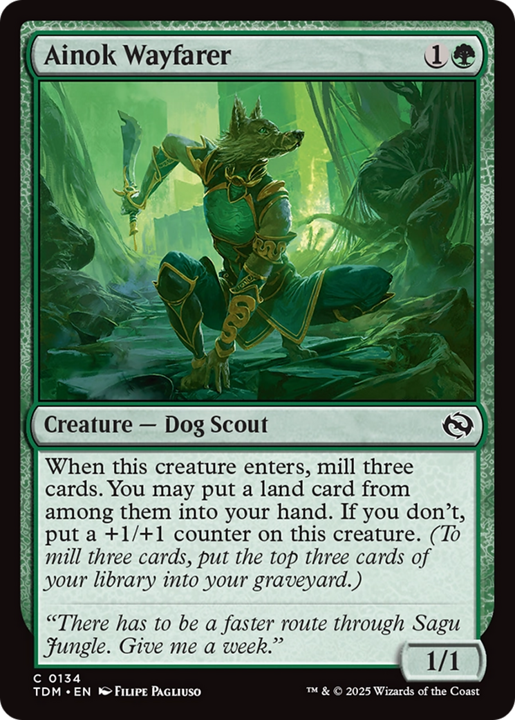 Ainok Wayfarer [Tarkir: Dragonstorm] | Lots Moore NSW