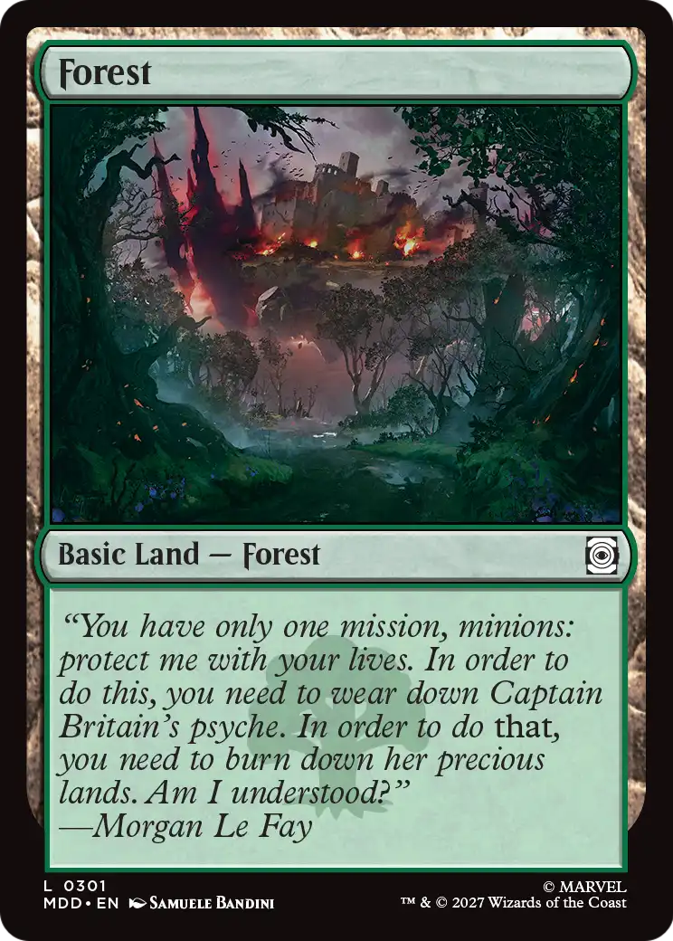 Forest (0301) [Marvel: Darkhold Destiny] | Lots Moore NSW
