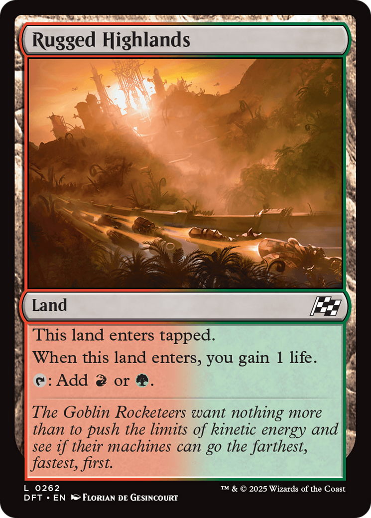 Rugged Highlands [Aetherdrift] | Lots Moore NSW