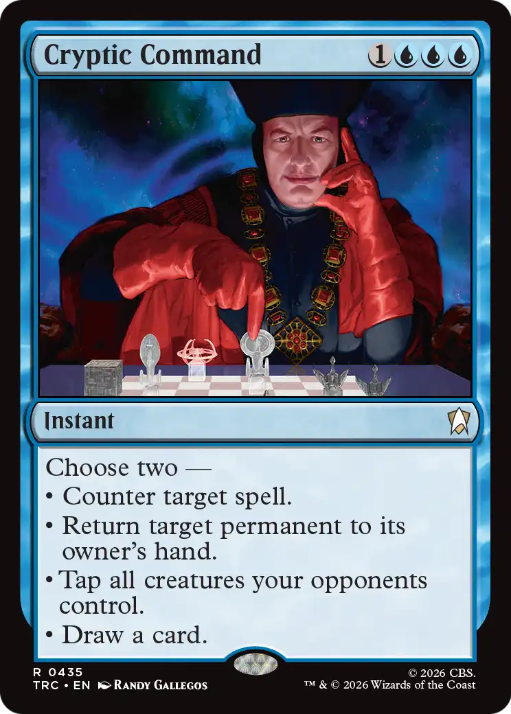 Cryptic Command (Surge Foil) [Star Trek Commander] | Lots Moore NSW