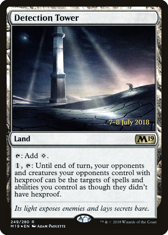 Detection Tower [Core Set 2019 Prerelease Promos] | Lots Moore NSW