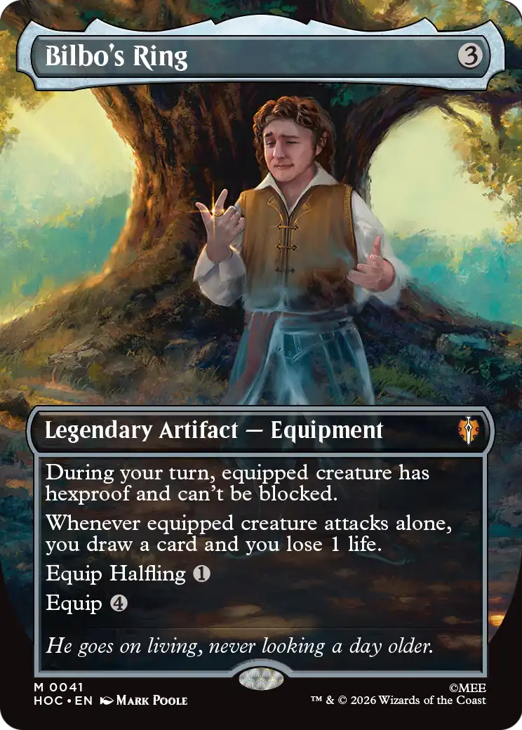 Bilbo's Ring (Borderless) [The Hobbit: Eternal-Legal] | Lots Moore NSW