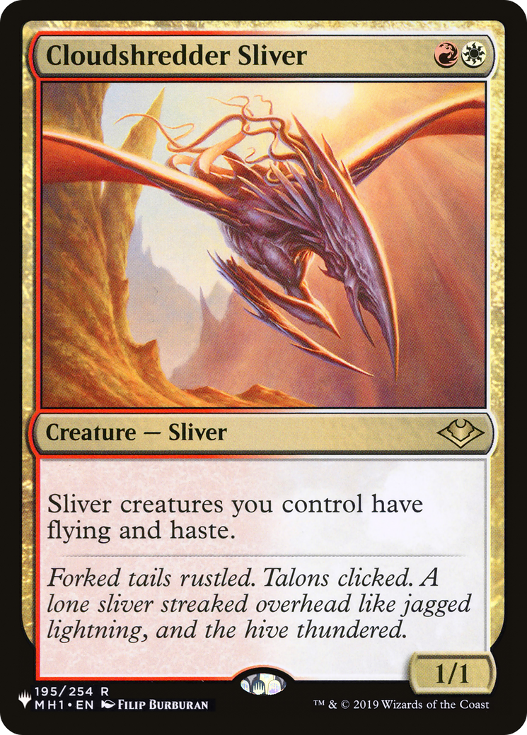 Cloudshredder Sliver (MH1) [The List] | Lots Moore NSW
