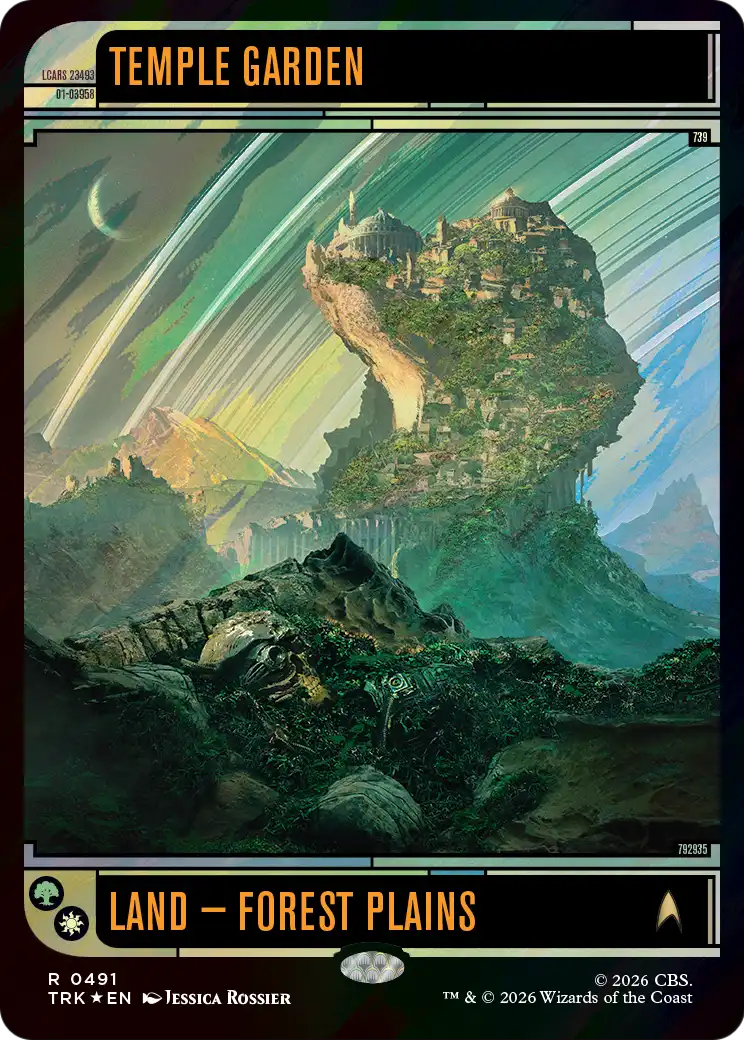Temple Garden (Surge Foil) [Star Trek] | Lots Moore NSW