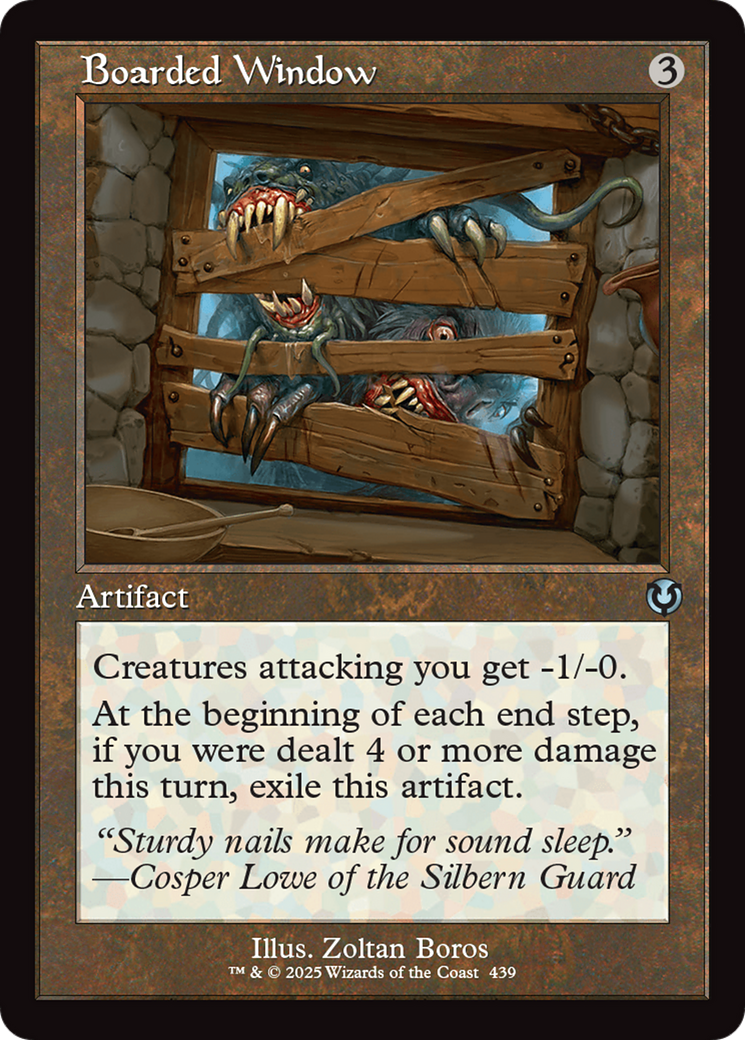 Boarded Window (Retro Frame) [Innistrad Remastered] | Lots Moore NSW