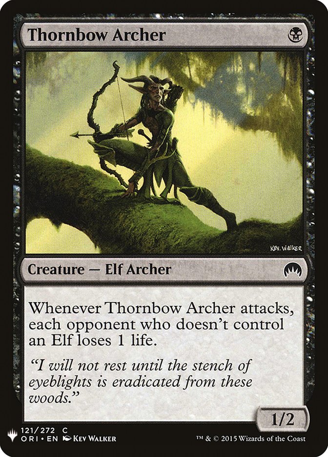 Thornbow Archer [Mystery Booster] | Lots Moore NSW