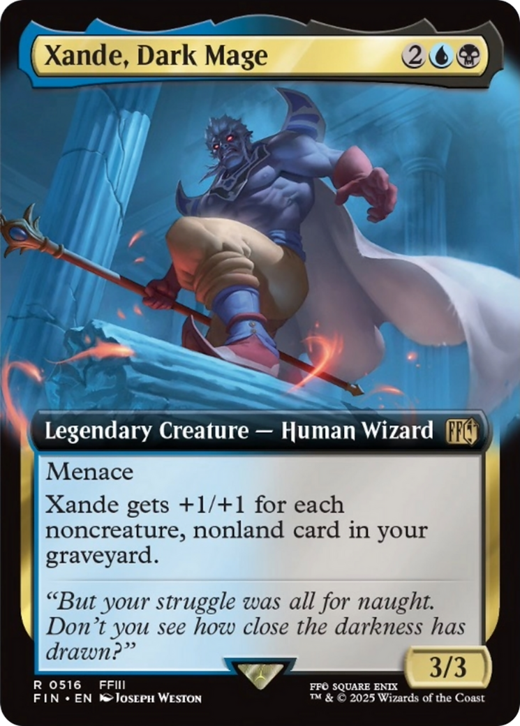 Xande, Dark Mage (Extended Art) [FINAL FANTASY] | Lots Moore NSW