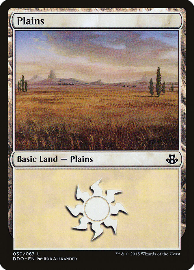 Plains (30) [Duel Decks: Elspeth vs. Kiora] | Lots Moore NSW