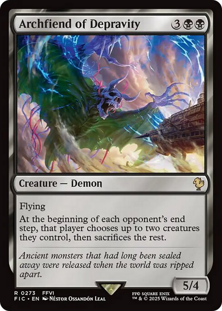Archfiend of Depravity [FINAL FANTASY Commander] | Lots Moore NSW
