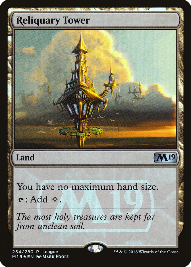 Reliquary Tower (League) [Core Set 2019 Promos] | Lots Moore NSW