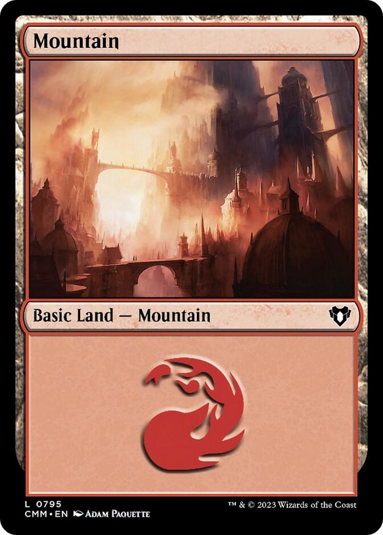 Mountain (795) [Commander Masters] | Lots Moore NSW