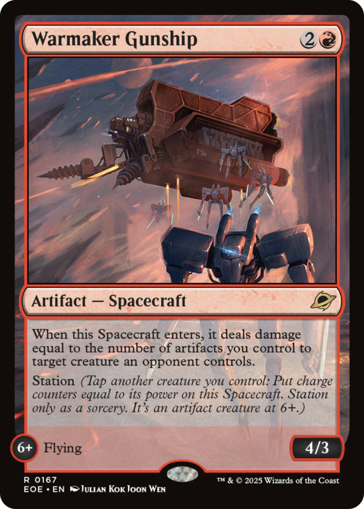 Warmaker Gunship [Edge of Eternities] | Lots Moore NSW