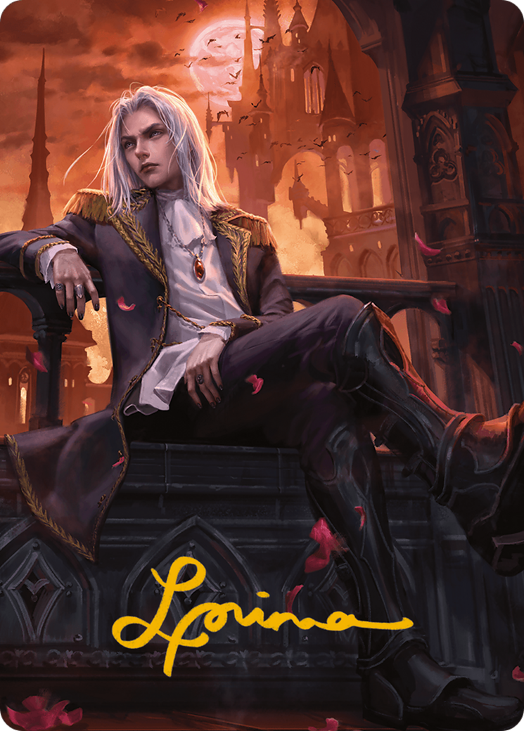 Sorin of House Markov Art Card (Gold-Stamped Signature) [Modern Horizons 3 Art Series] | Lots Moore NSW