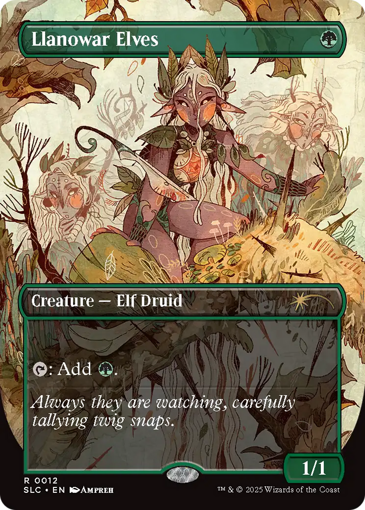 Llanowar Elves [Secret Lair Countdown Kit] | Lots Moore NSW
