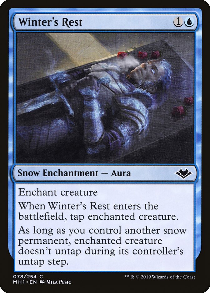 Winter's Rest [Modern Horizons] | Lots Moore NSW