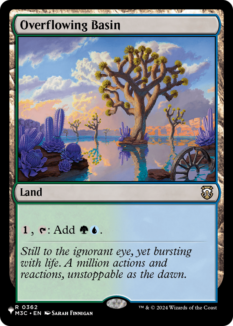 Overflowing Basin (M3C) [The List] | Lots Moore NSW