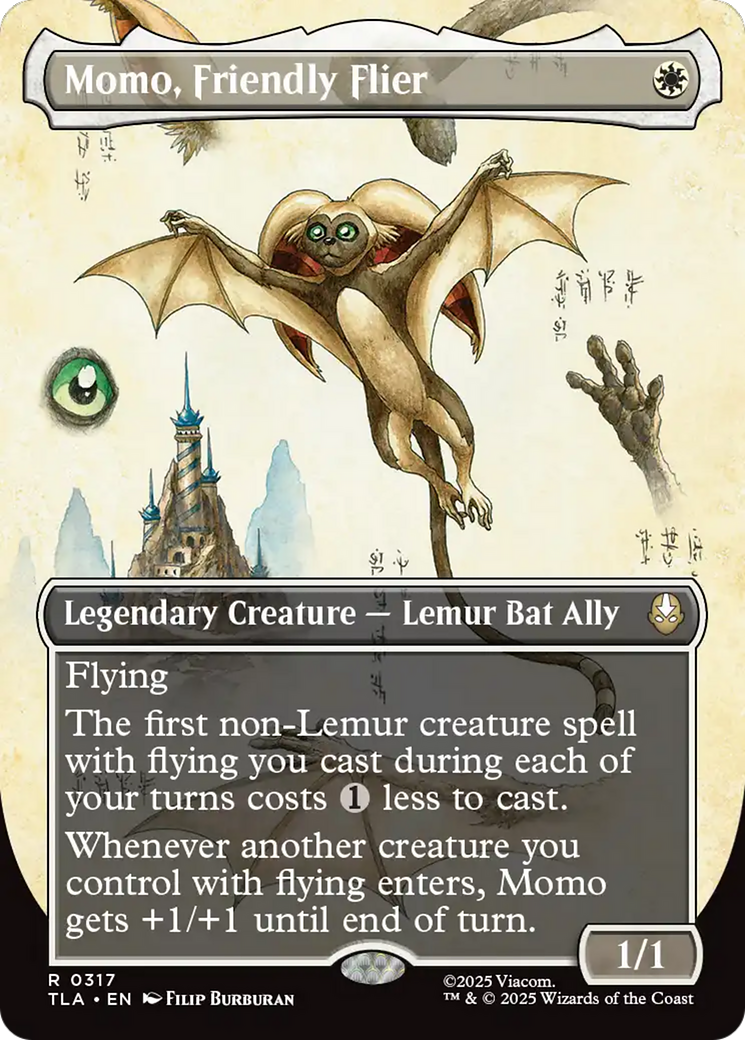 Momo, Friendly Flier (Borderless) [Avatar: The Last Airbender] | Lots Moore NSW