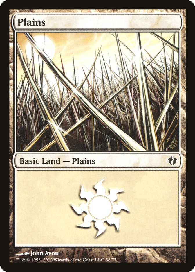 Plains (38) [Duel Decks: Venser vs. Koth] | Lots Moore NSW