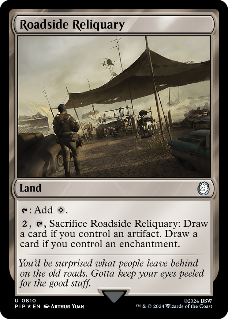 Roadside Reliquary (Surge Foil) [Fallout] | Lots Moore NSW