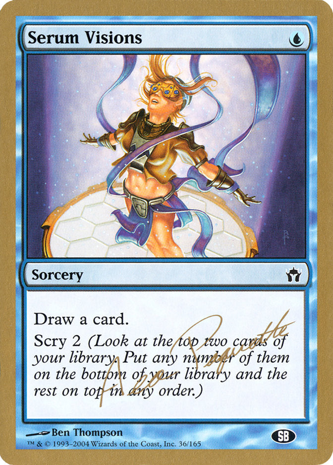 Serum Visions (Aeo Paquette) (SB) [World Championship Decks 2004] | Lots Moore NSW