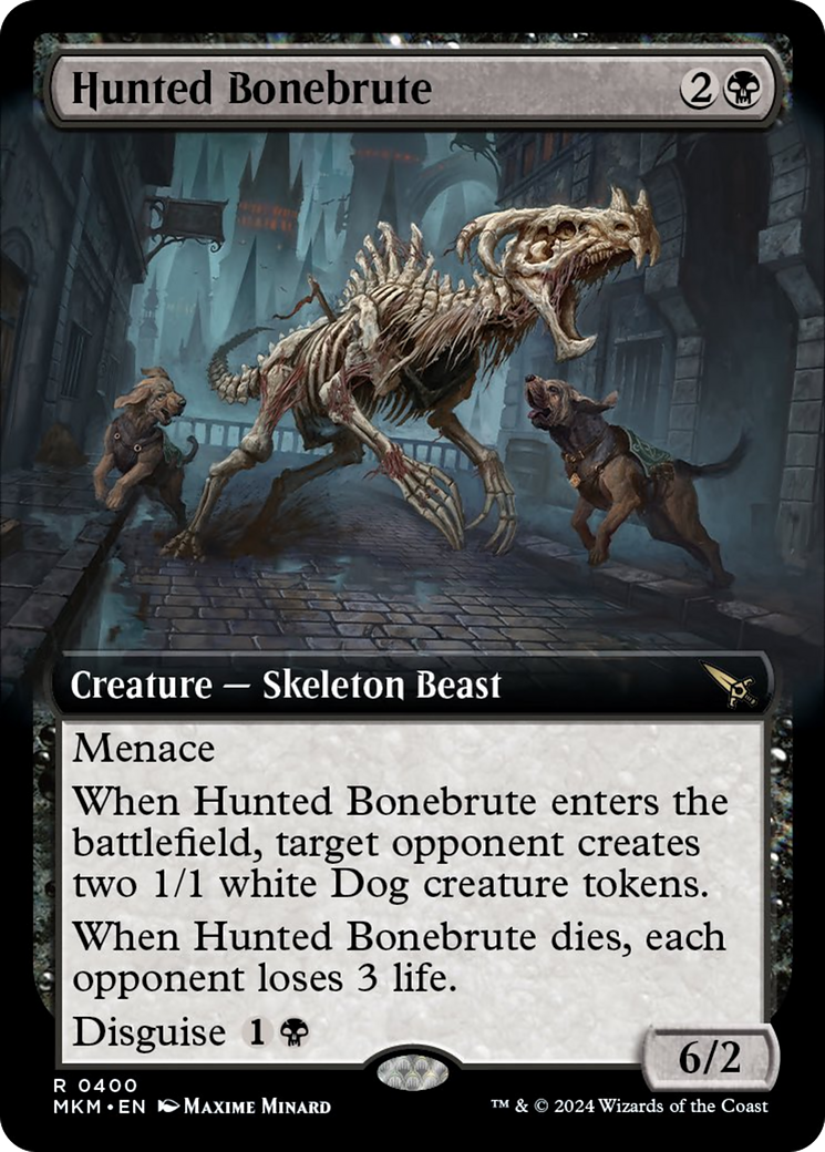 Hunted Bonebrute (Extended Art) [Murders at Karlov Manor] | Lots Moore NSW