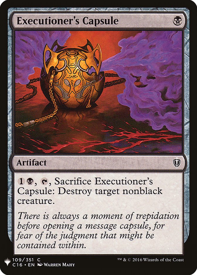 Executioner's Capsule [Mystery Booster] | Lots Moore NSW