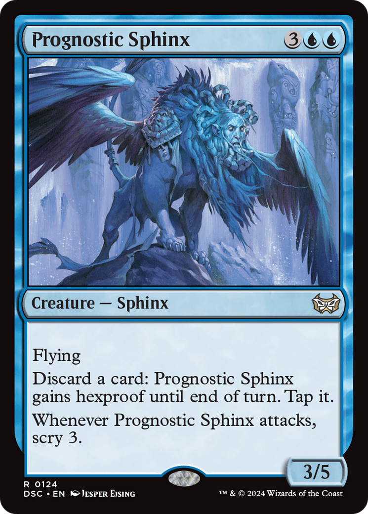 Prognostic Sphinx [Duskmourn: House of Horror Commander] | Lots Moore NSW