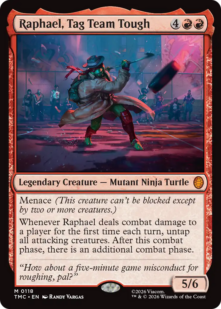 Raphael, Tag Team Tough [Teenage Mutant Ninja Turtles Commander] | Lots Moore NSW