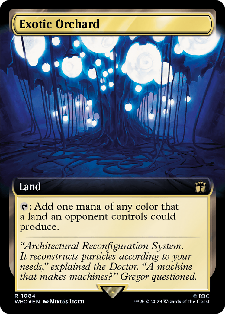 Exotic Orchard (Extended Art) (Surge Foil) [Doctor Who] | Lots Moore NSW