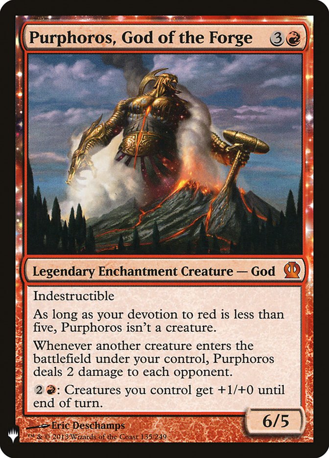 Purphoros, God of the Forge [Mystery Booster] | Lots Moore NSW